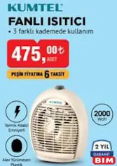 KUMTEL FANLI ISITICI KUMTEL FANLI ISITICI